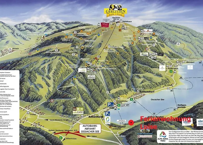 公寓 Kaernten Luise Direkt Am Ossiacher *